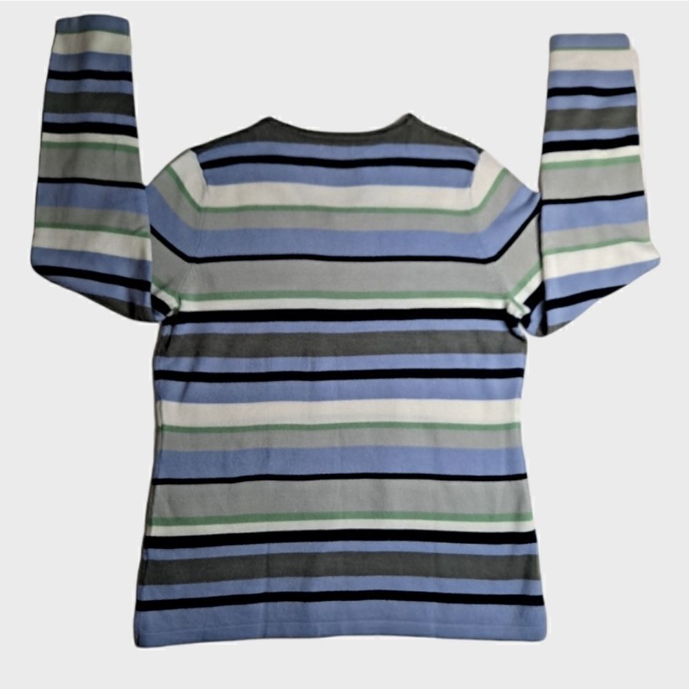 Croft & Barrow Striped Sweater - Picture 2 of 6